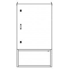 Sfera ShU 1300×1000×400 IP54 shkafi